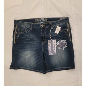 Hydraulic Women's Dark Blue Denim Shorts - Sooo Soft